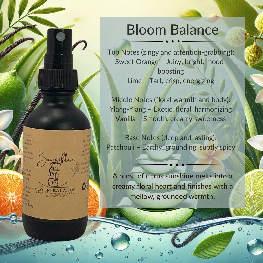 Bountiflora Organic Feminine Hygiene Spray