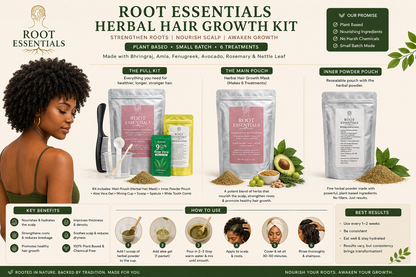 Root Essential Enhanced Hair and Scalp Care with Comb Applicator