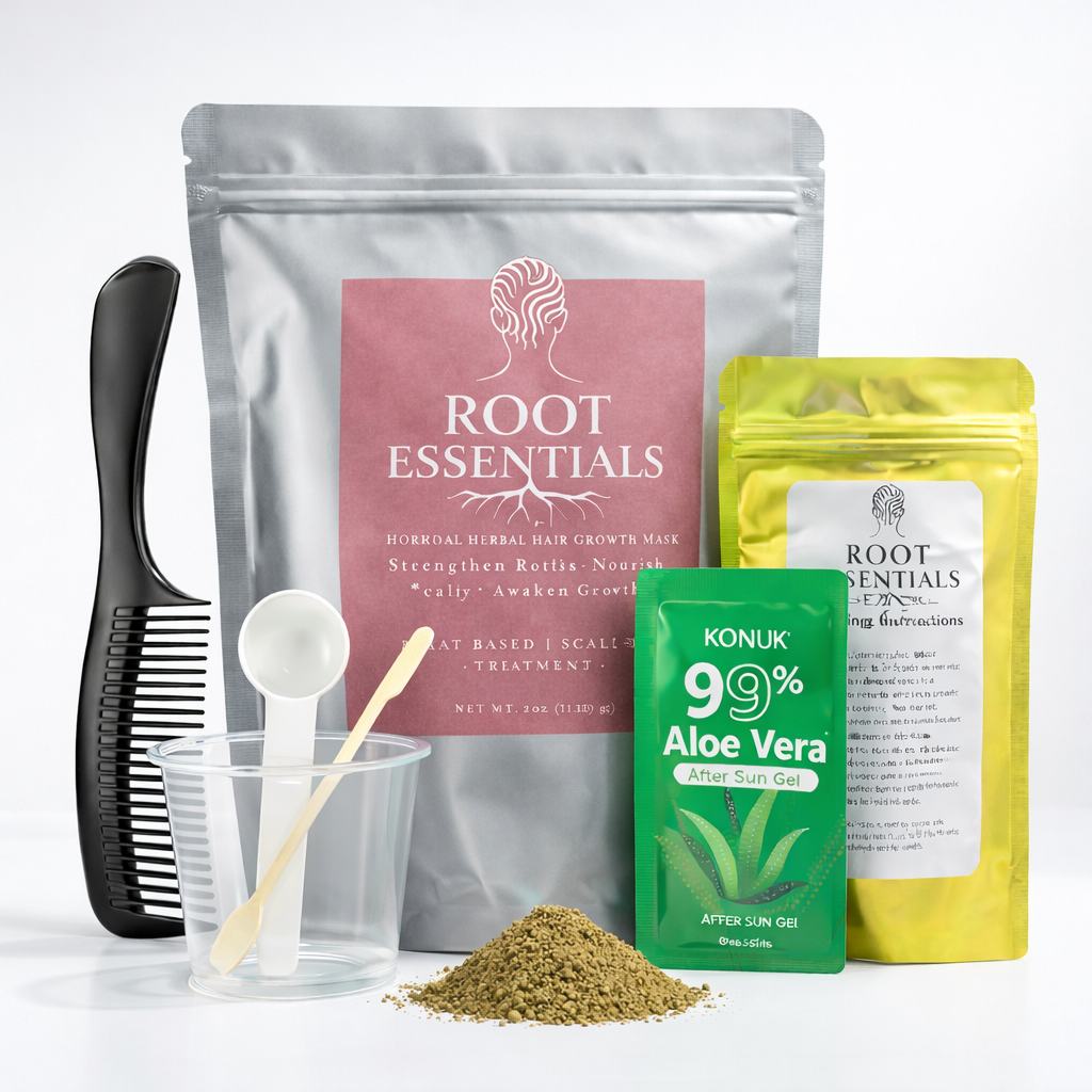 Root Essential Enhanced Hair and Scalp Care with Comb Applicator