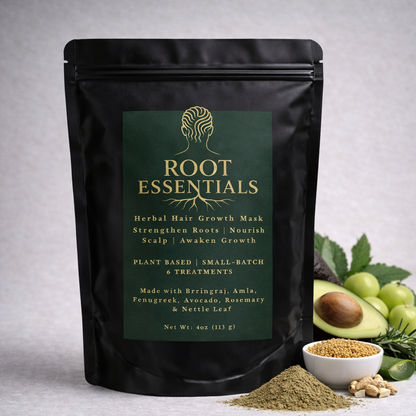 Root Essentials Herbal Hair & Scalp Care with Comb Applicator