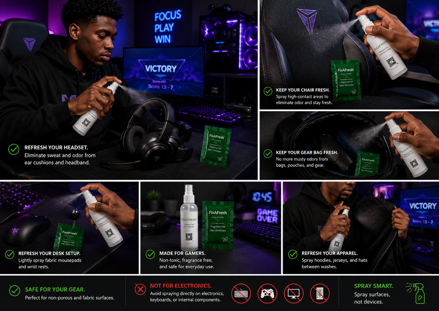 FixAFresh™ Travel Body Care Kit